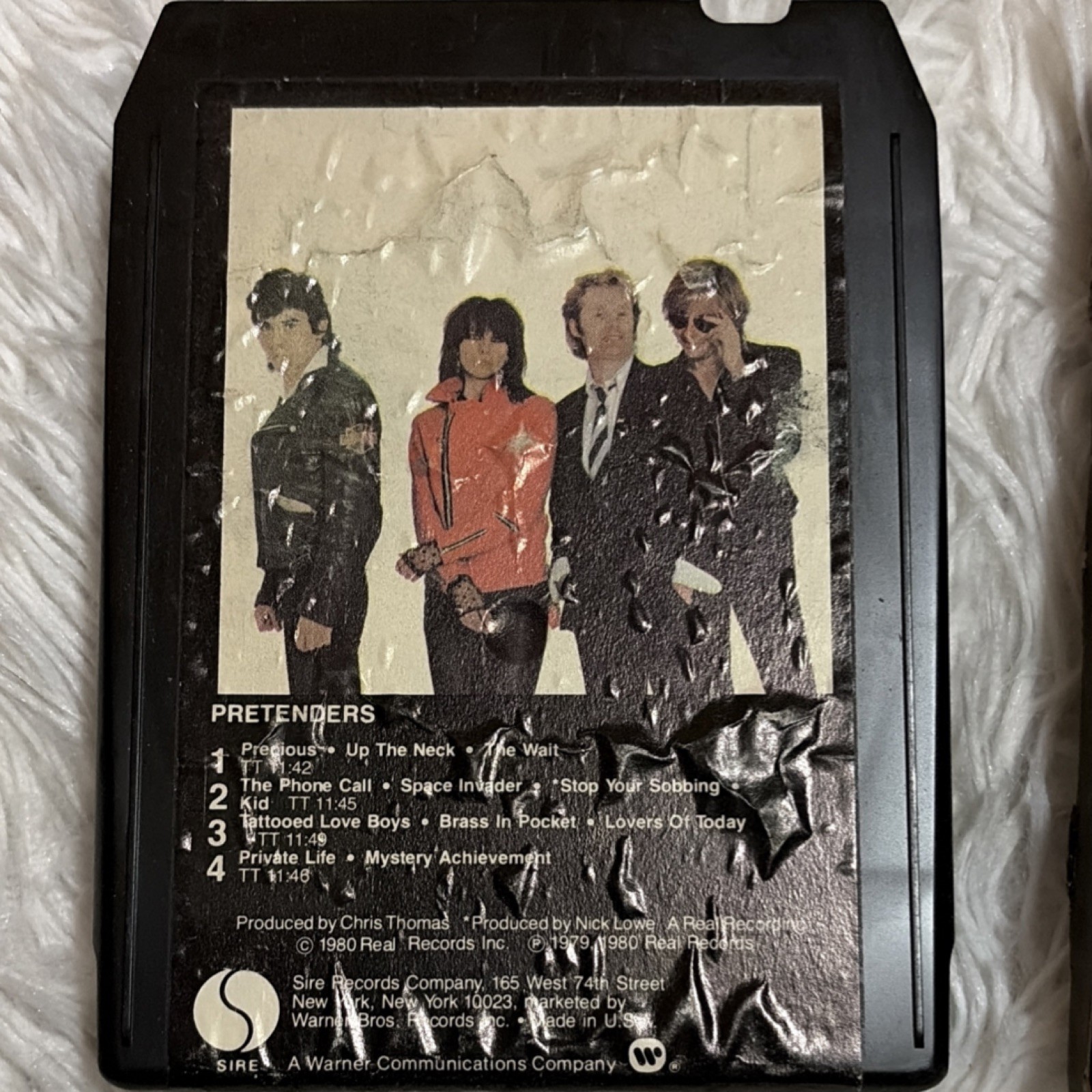 Pretenders Pretenders 8-Track Cartridge Sire M8S 6083 Rock Album