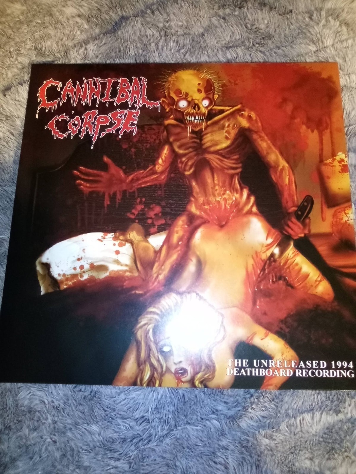 CANNIBAL CORPSE live 2LP vinyl death metal rare Ripping Deicide Obituary