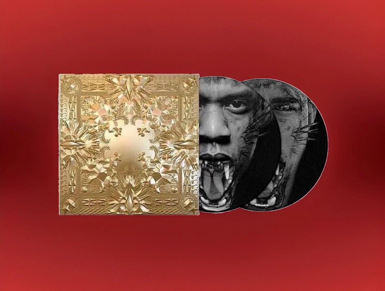 Jay-Z Kanye West  ~ Watch The Throne  - Limited 2LP Picture Disc Vinyl (Sealed)