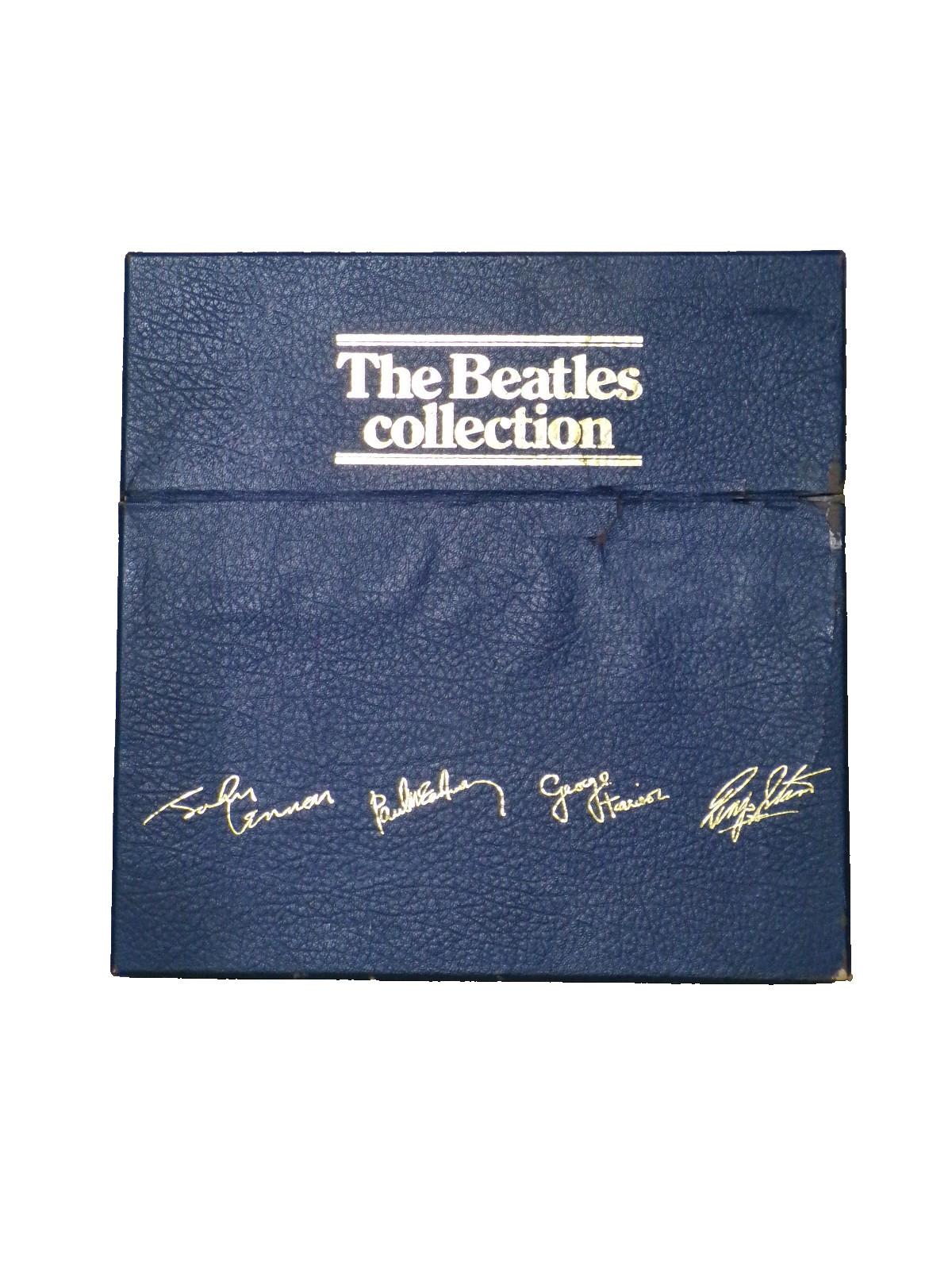 1980s Vtg The Beatles Collection  Blue Box for Vinyl LPs - BOX ONLY