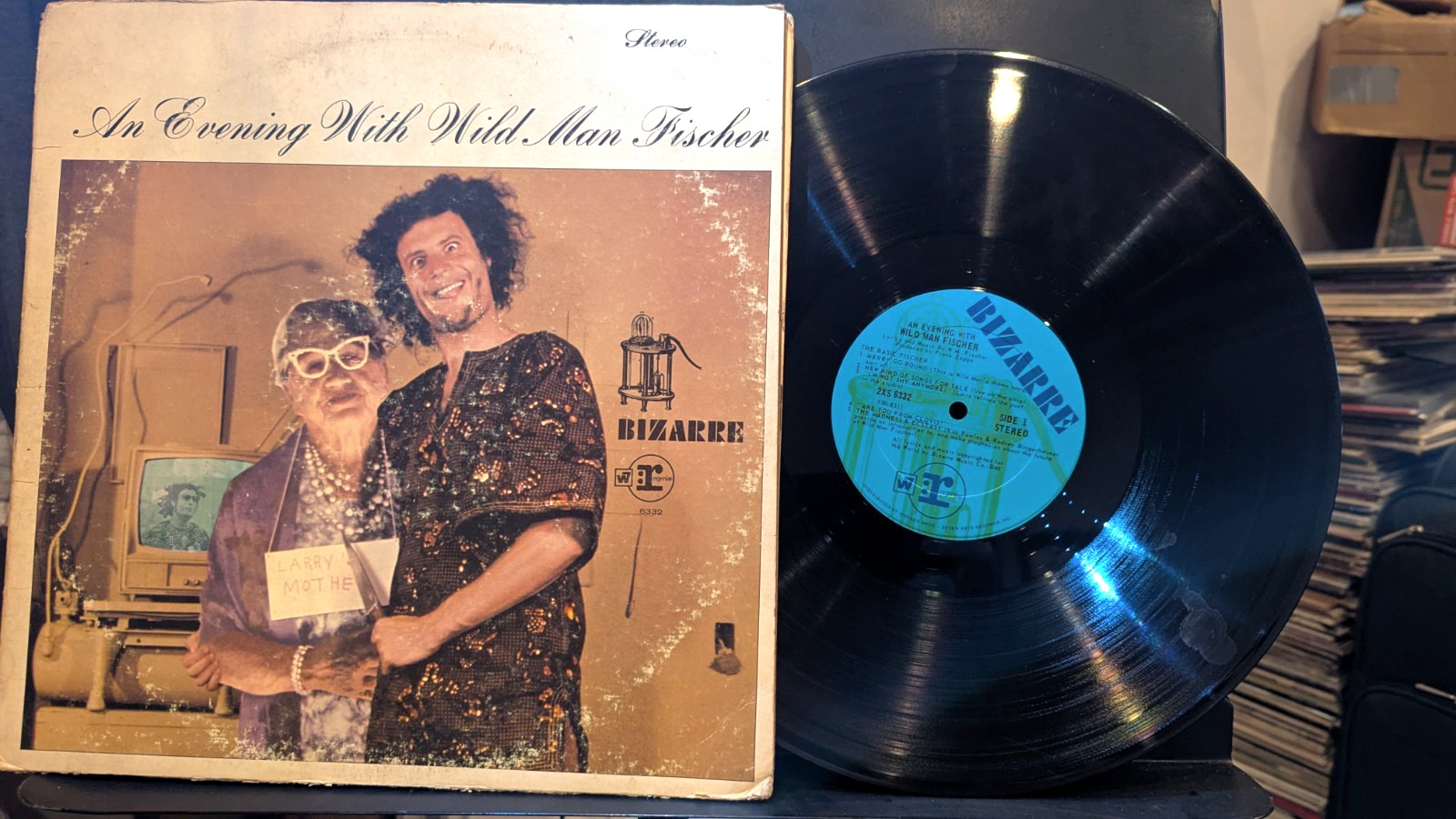 An Evening With Wild Man Fischer LP Vinyl Zappa  Bizarre Reprise 2XS 6332 2LP