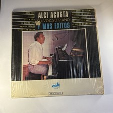 Alci Acosta ‎– Su Voz, Su Piano Y Más Éxitos 1978 BOLERO CANTINA TREMENDO picture