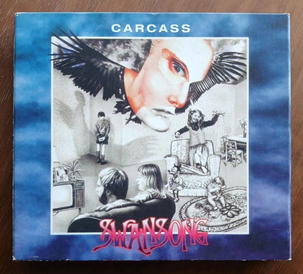 Carcass Swansong CD/DVD Double Disc 2 EarAche Records Region Free 0 Discs Mint