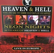 Heaven & Hell Neon Nights Live CD NEW,Concert ,Vinnie Appice, Dio, Ronnie James picture