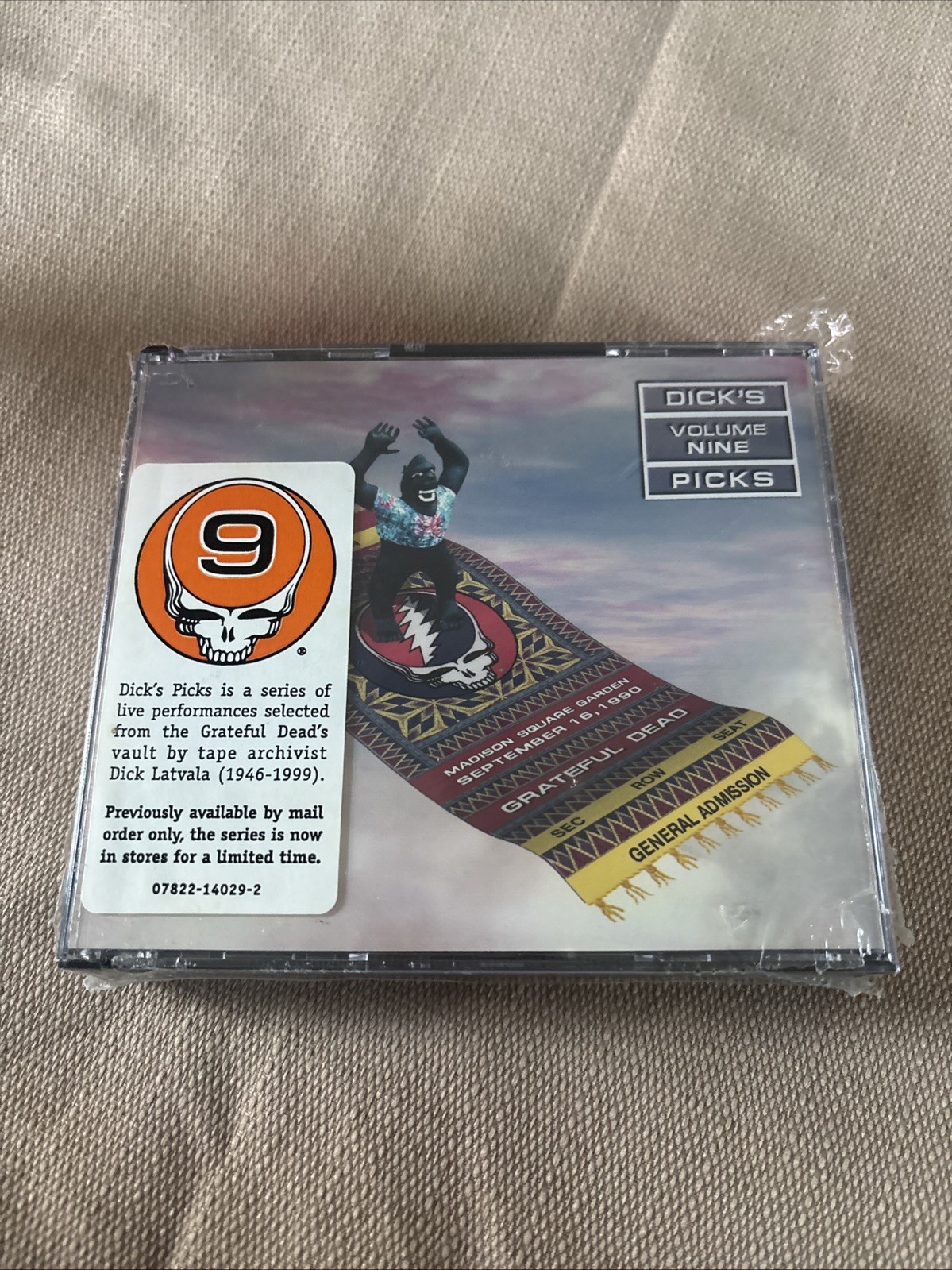 Dick\'s Picks Vol. 9 Madison Square Garden NY 9/16/90 Grateful Dead 2 CD Set Hype