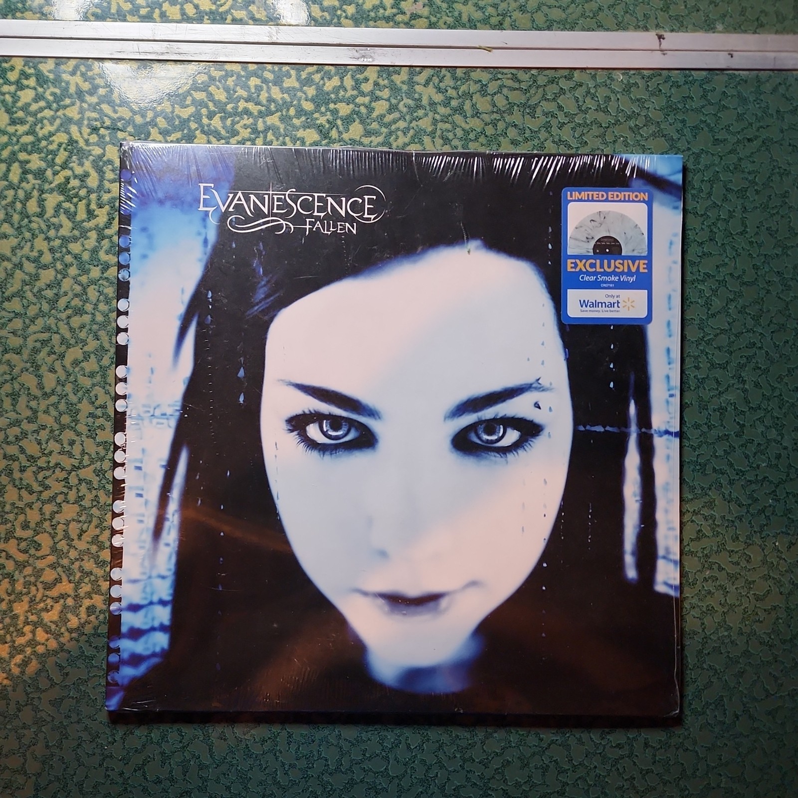 Evanescence Fallen Exclusive Clear Smoke Vinyl Record LP NEW Sealed