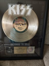 Kiss *Dressed To Kill *RIAA Framed Gold Album Award Progressive Music Awards picture