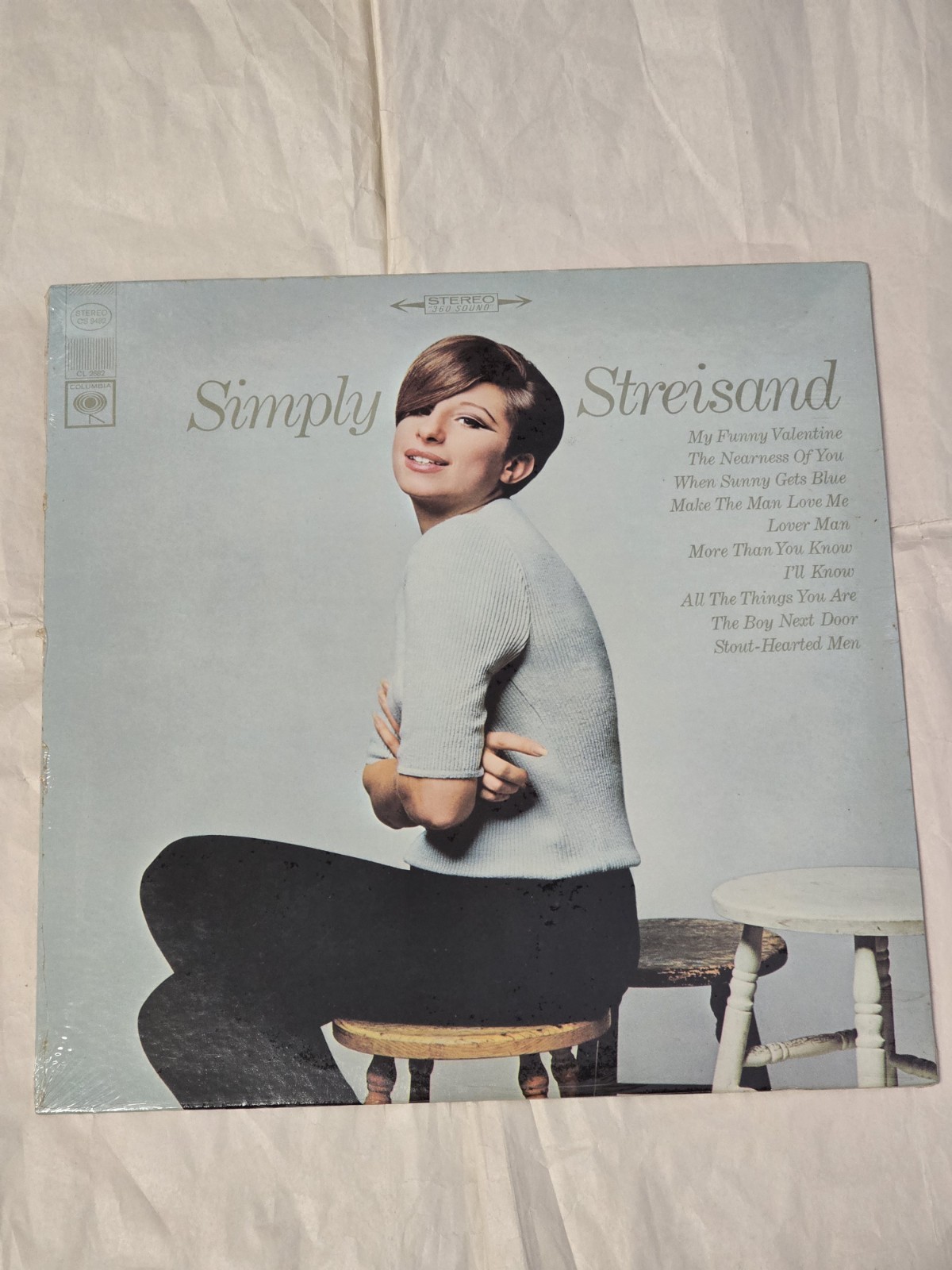 Sealed - BARBRA STREISAND - Simply Streisand LP 1967 Columbia PC9482 Vinyl  MINT