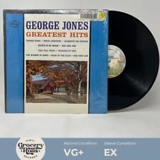 VINTAGE GEORGE JONES GREATEST HITS LP (MERCURY ML8014) VG+/EX picture