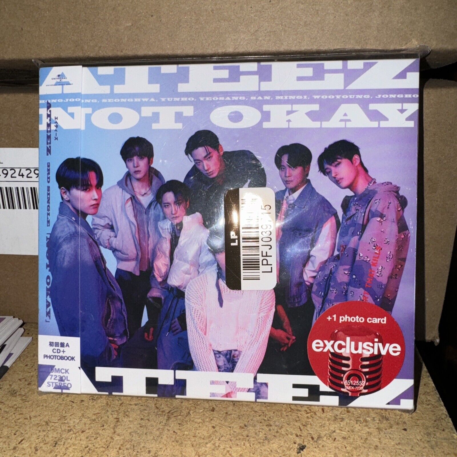 ATEEZ - NOT OKAY (Limited Edition A) (Target Exclusive)