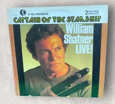 Captain of the Starship William Shatner Live 1978 LP picture