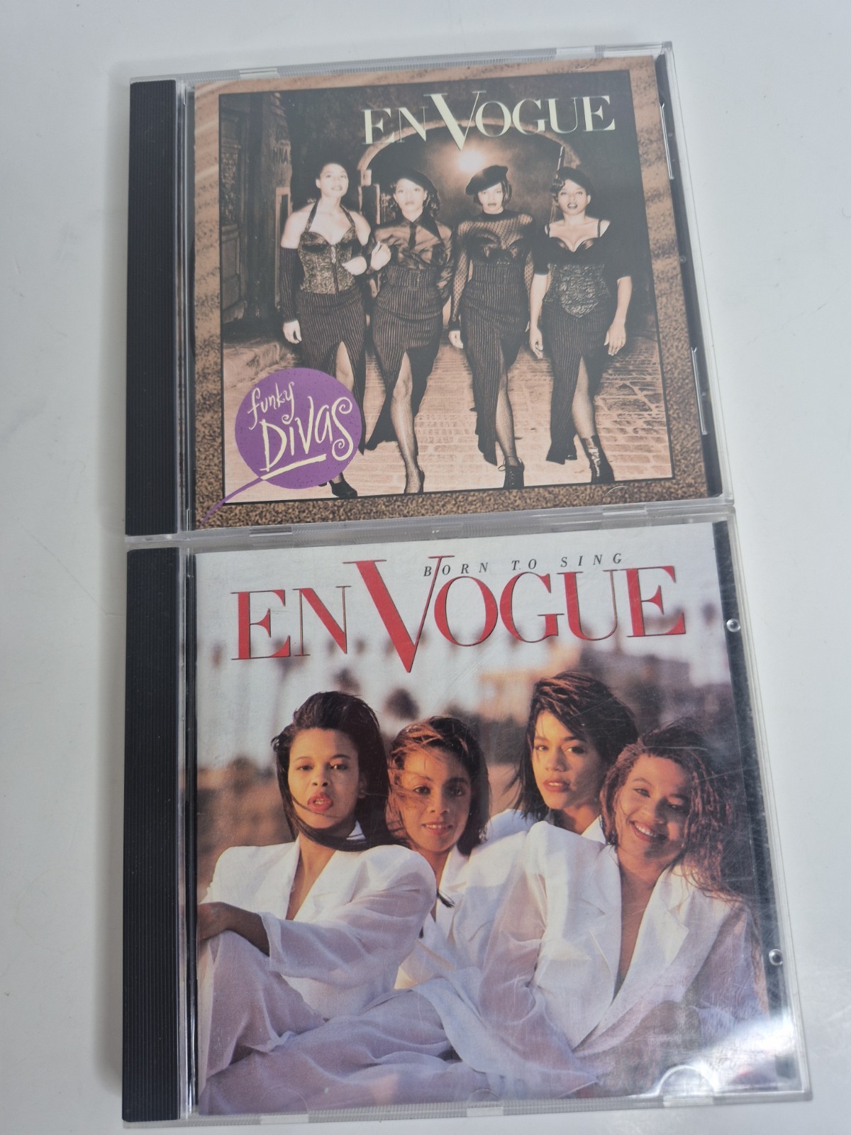 Lot of 2 En Vogue CD’s Born To Sing 1990, and Funky Divas 1992 
