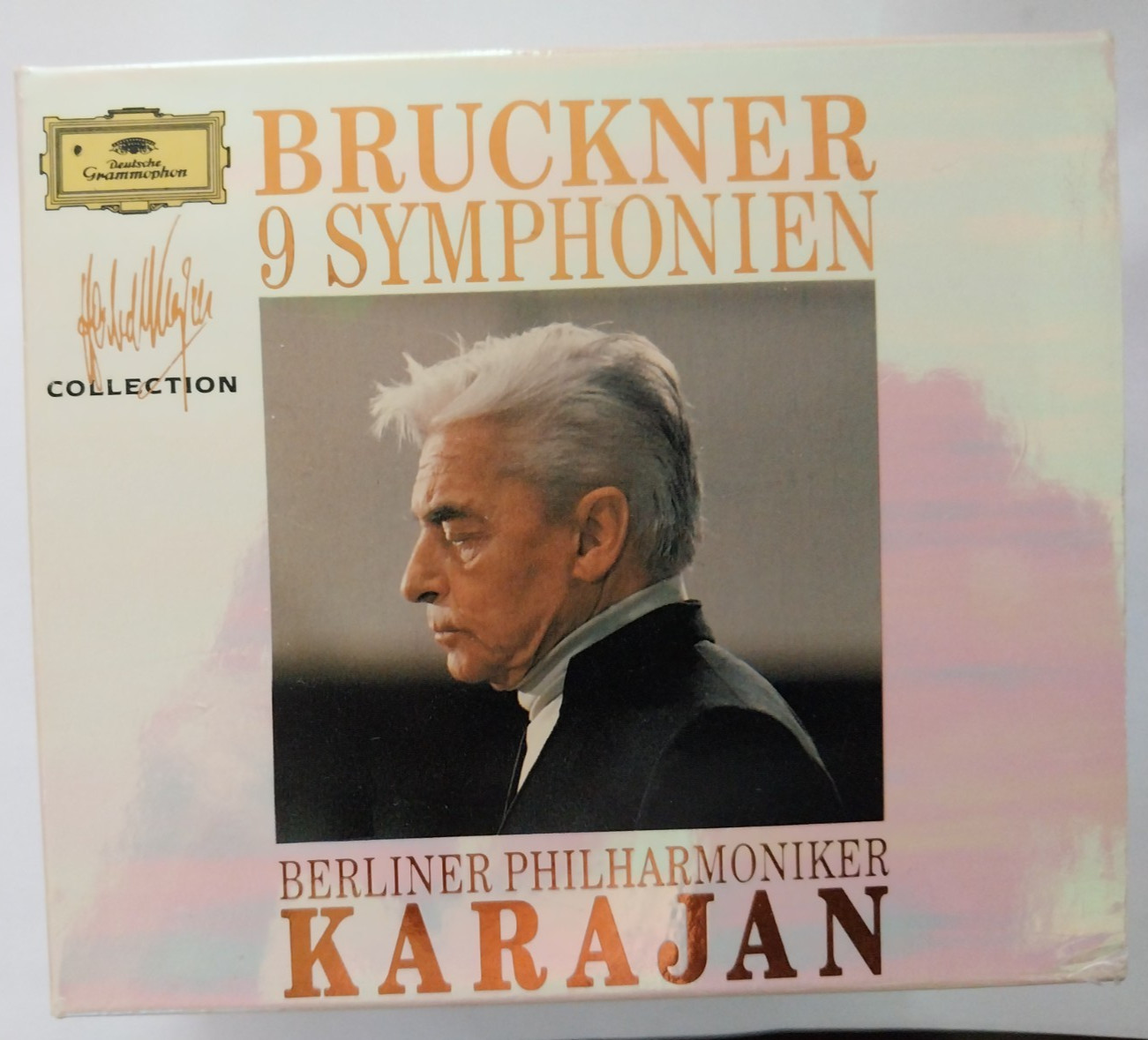 Bruckner Symphonies 1-9 Complete 9 CD Set DG West Germany Herbert Von Karajan