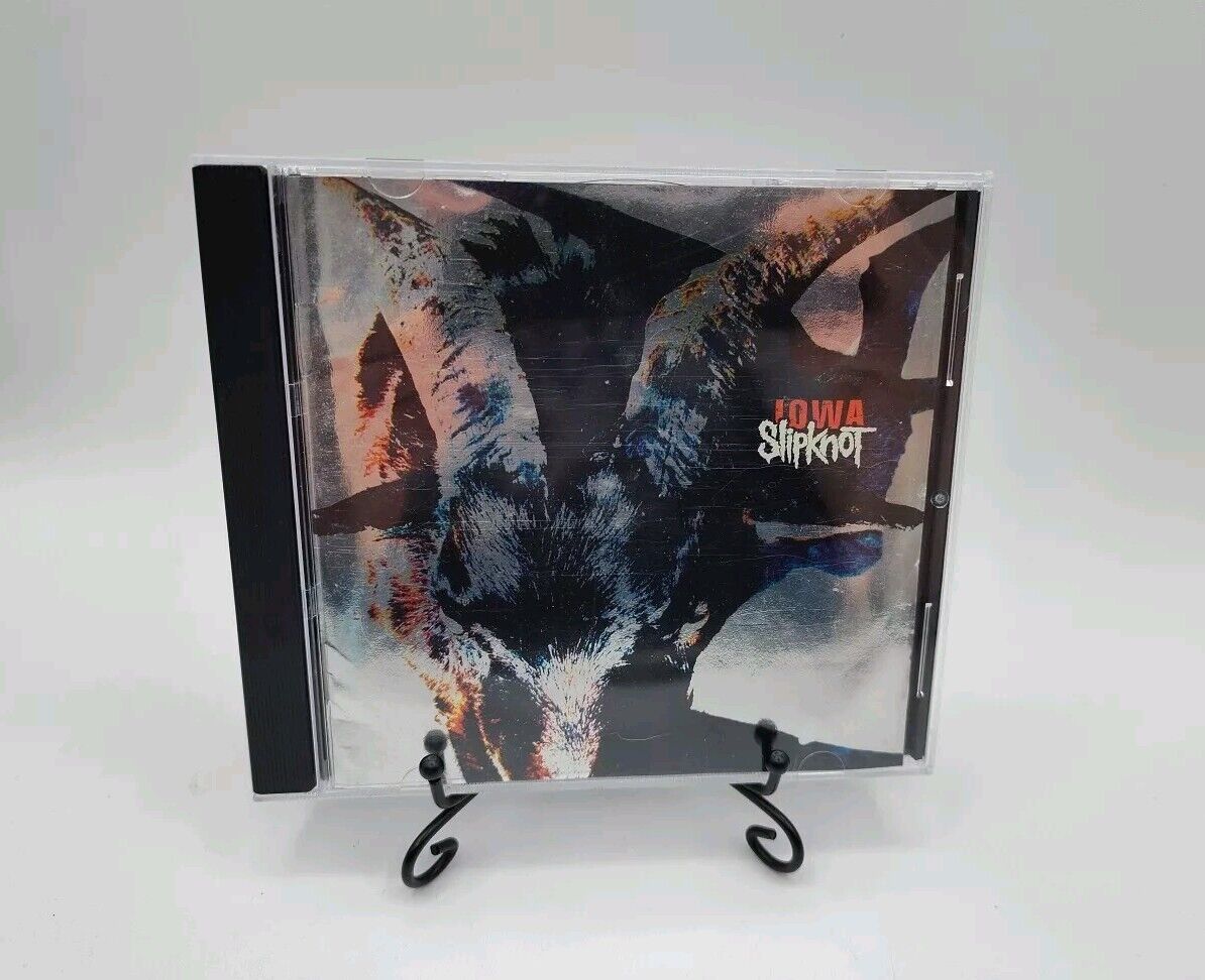 Slipknot Iowa (Metallic Silver Shiny Cover) CD 2011 Rare READ DESCRIPTION 