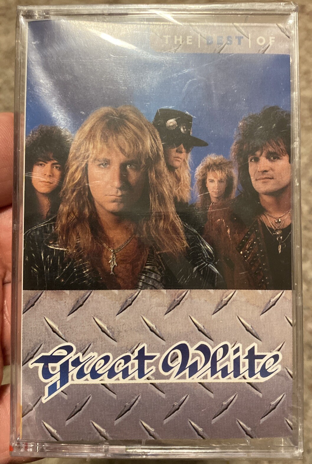 Vintage Great White - The Best Of Great White Cassette SEALED Glamour Rock Music