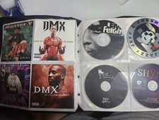 Cd Lot Of 92 Loose In Binder ,Rap Mixed Lot Hip Hop  picture