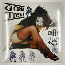 GLORIA TREVI - MAS TURBADA QUE NUNCA - 2026 MEXICAN LP FACTORY SEALED ORANGE WAX picture