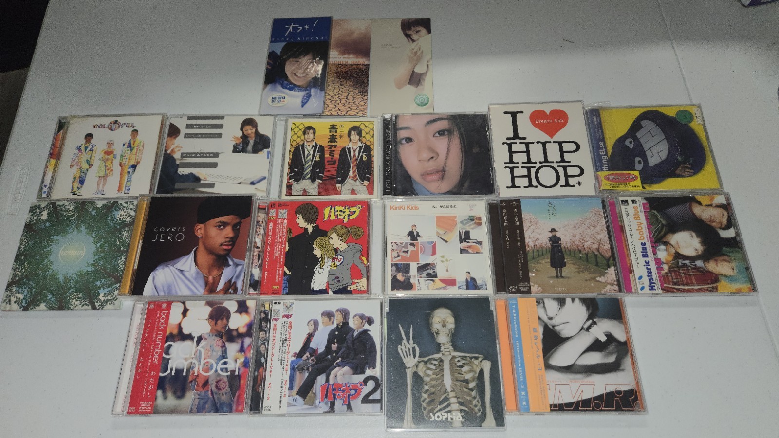 Huge CD Lot Japanese Dance Electronic J-pop Albums Utara Hikaru 1990s Y2K Music