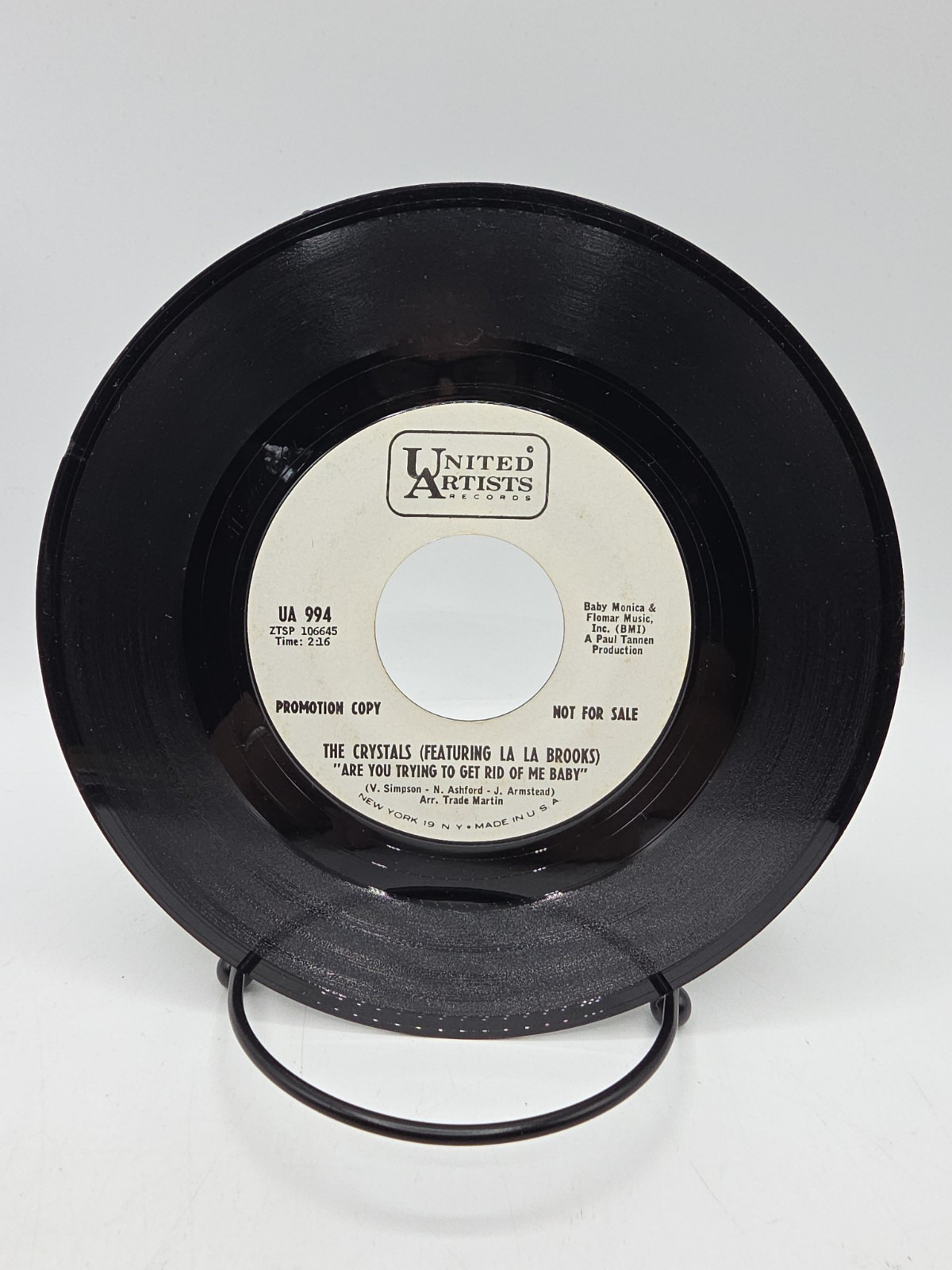 Rare Girl Group Soul 45 ~ The Crystals 
