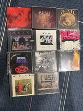 Lot of 11+1 RUSH CDs from personal collection picture
