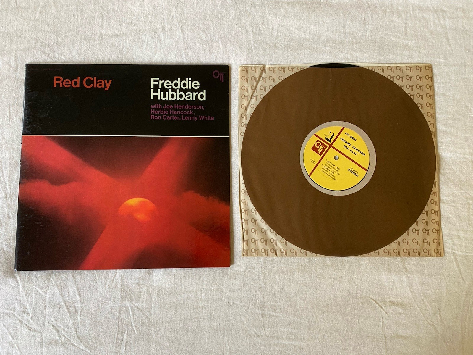 Freddie Hubbard Red Clay CTI Records CT 6001 Stereo Universal Van Gelder