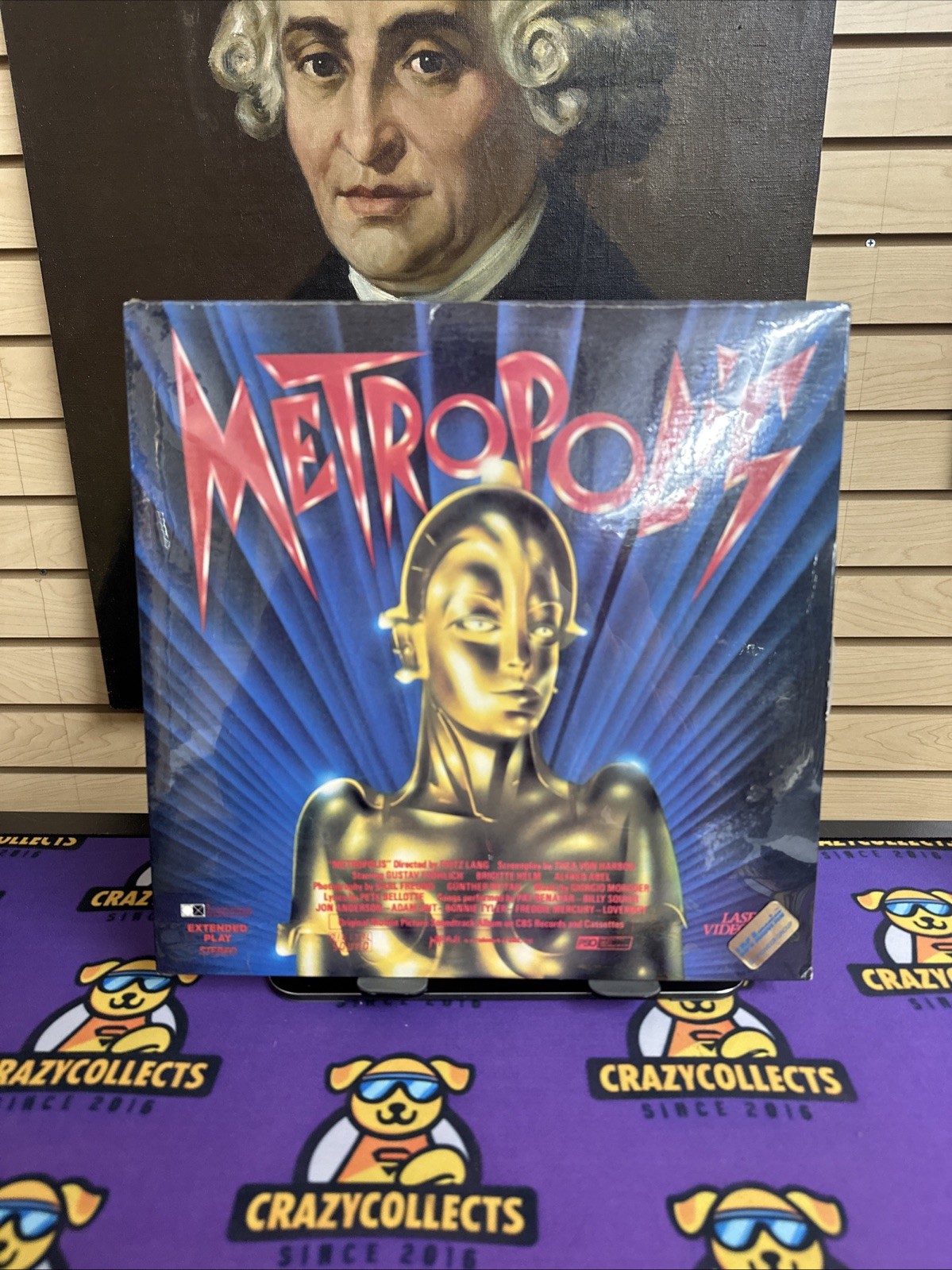Sealed Metropolis 1984 CBS RECORDS ORIGINAL MOTION PICTURE Vinyl lp record mint
