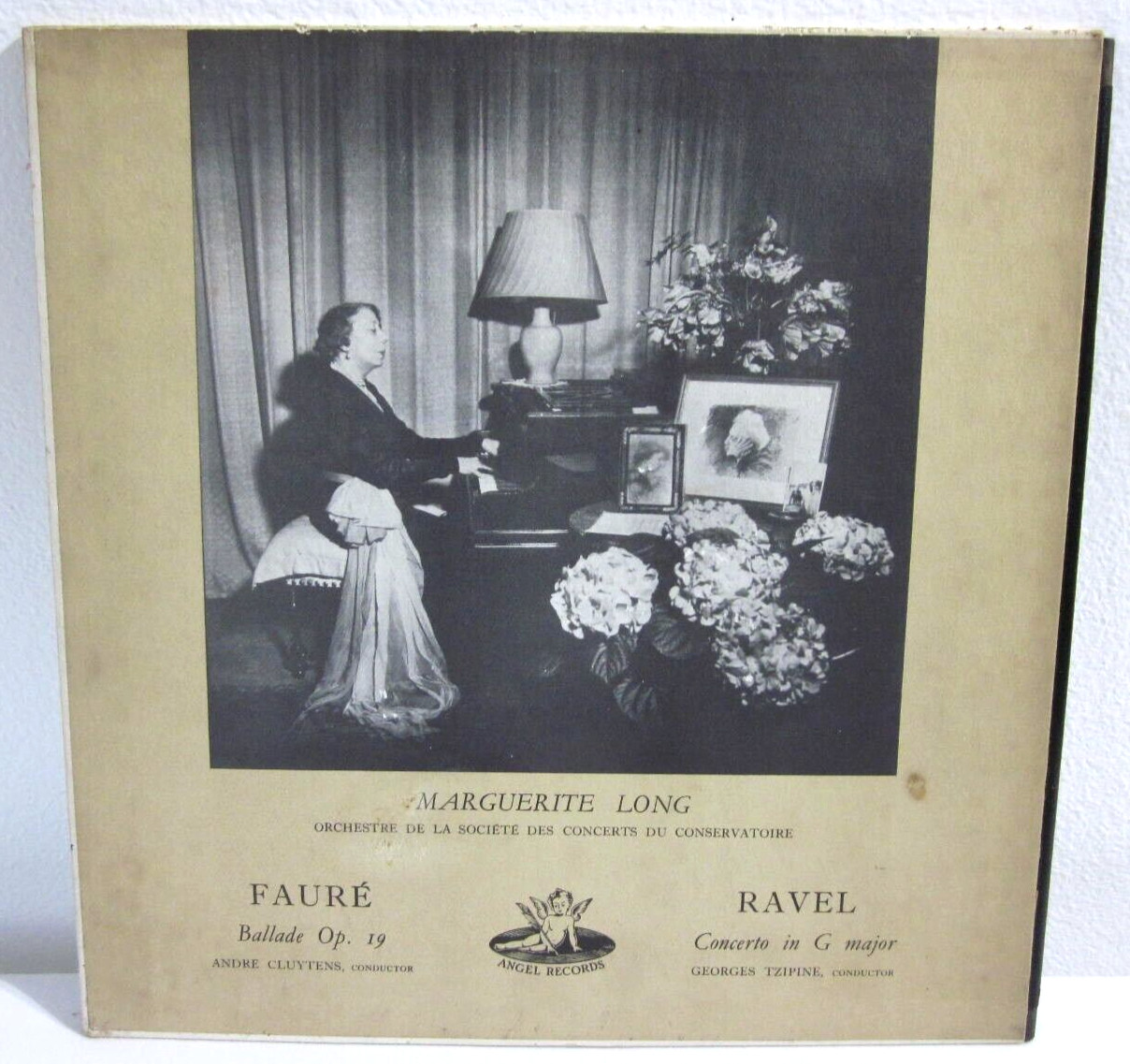 Marguerite Long - Orchestre Ballade In F Sharp Major Op. 19 Vinyl LP Album 1953