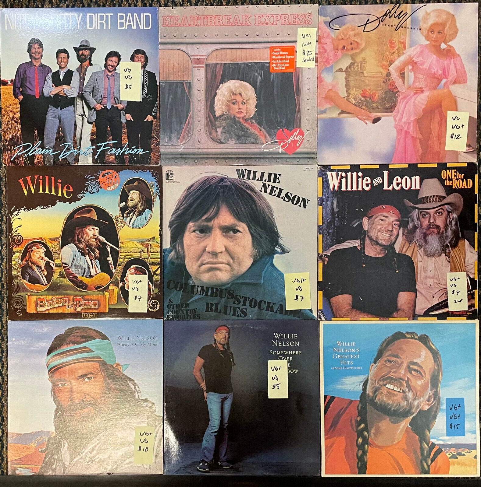  You pick - Country Vinyl Records / LP\'s - Multiple Titles