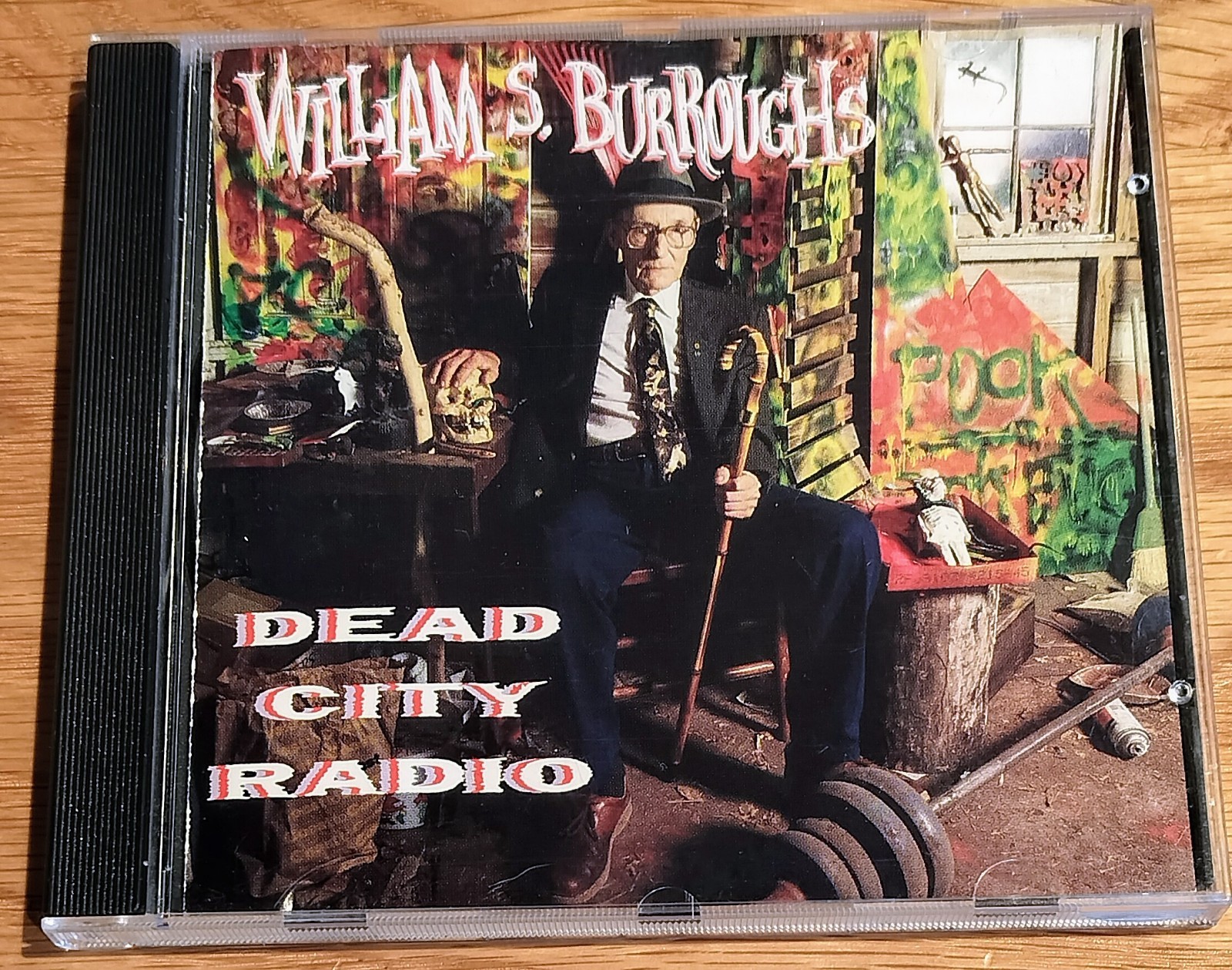 William S. Burroughs Dead City Radio CD  Island Records 422-846-264-2