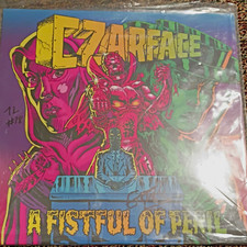 SIGNED /300 CZARFACE Vinyl LP Silver Age 2016 SIL 001-LP Red Translucent Vinyl picture