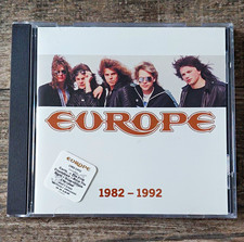 Europe 1982-1992 CD Rock Compilation Epic 1993 EK 47445 Silver Jewel Case picture
