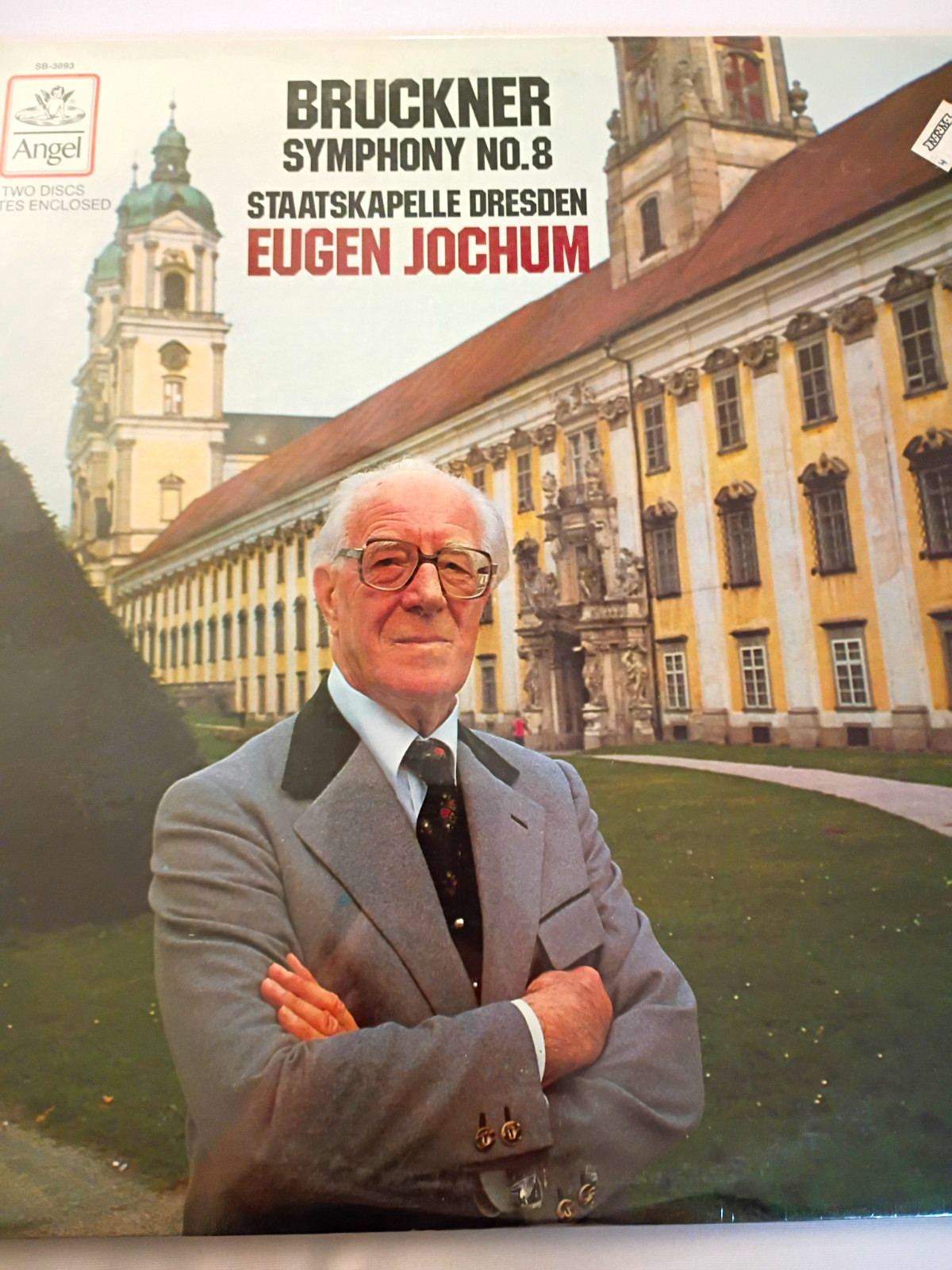Sealed Bruckner Symphony No. 8 Vinyl 2LP Angel SB-3893 Jochum Staatskapelle