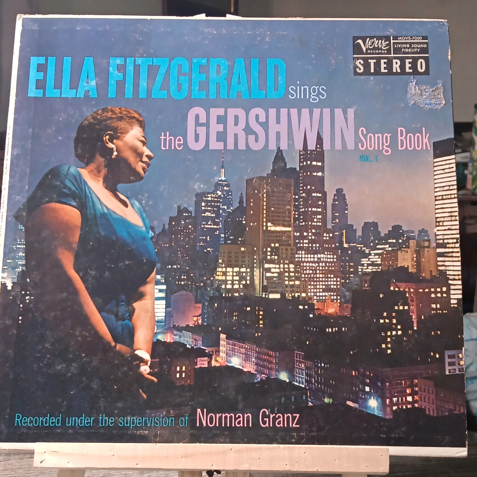 Ella Fitzgerald Sings the Gershwin Song Book - 1959 Verve Records V-4013 VG+