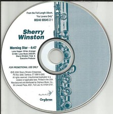 SHERRY WINSTON Morning Star ULTRA RARE PROMO Radio DJ CD single 2002 MINT USA picture