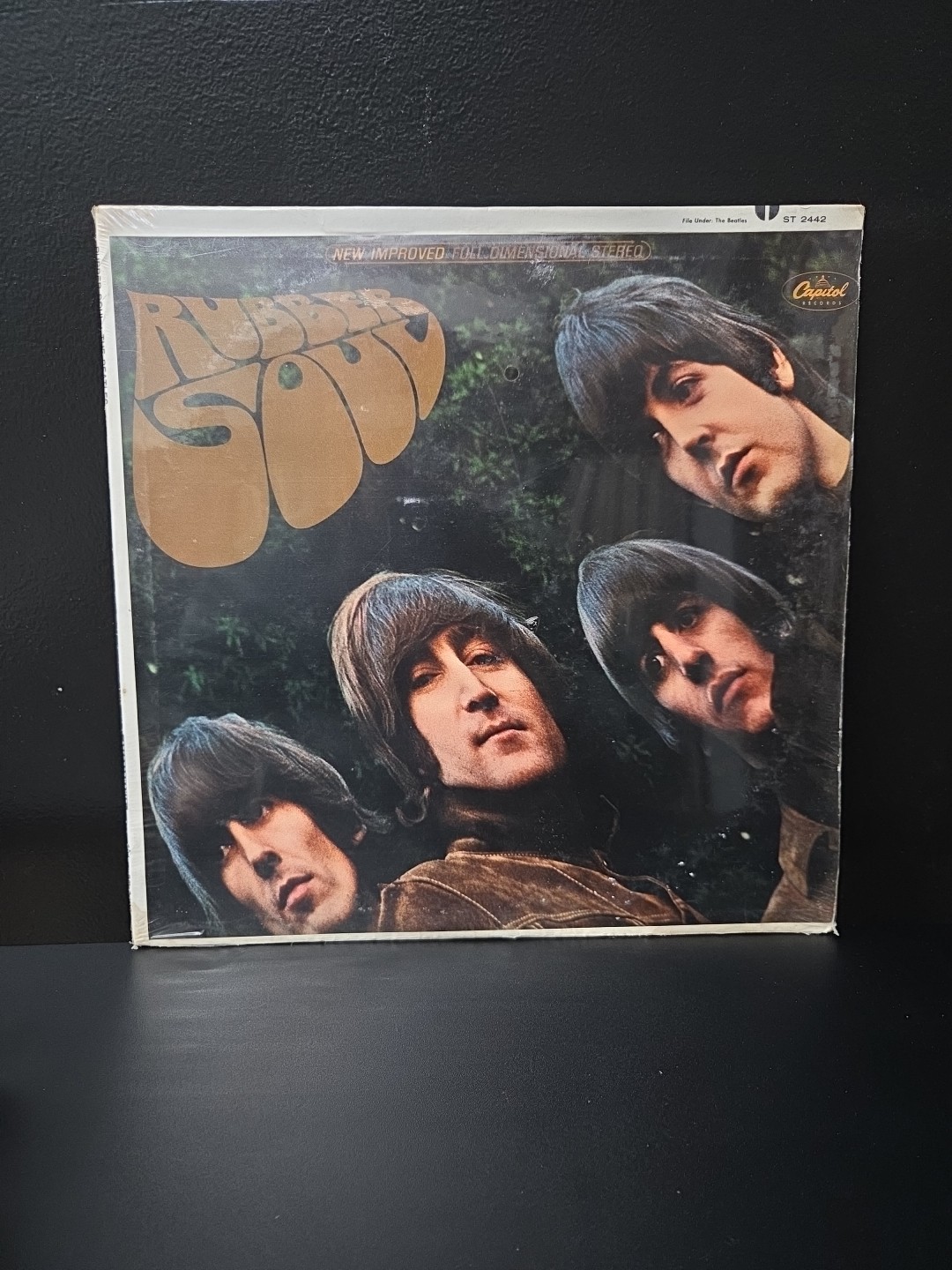 The Beatles Rubber Soul Lp Vinyl Early Stereo Press 