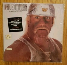 WWF PILEDRIVER THE WRESTLING ALBUM II 1987 Rare* Vinyl LP WWE OG WWE SHRINK* VG+ picture