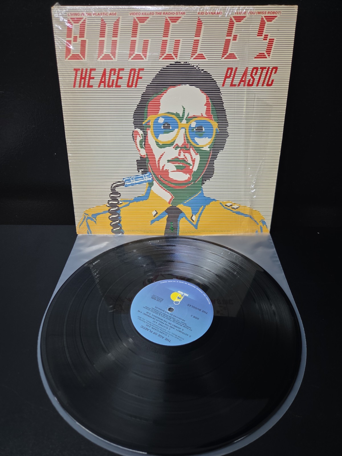 Buggles The Age Of Plastic Lp Vinyl 1980 1st 'Sterling' Press W/Shrink EX/EX Wax