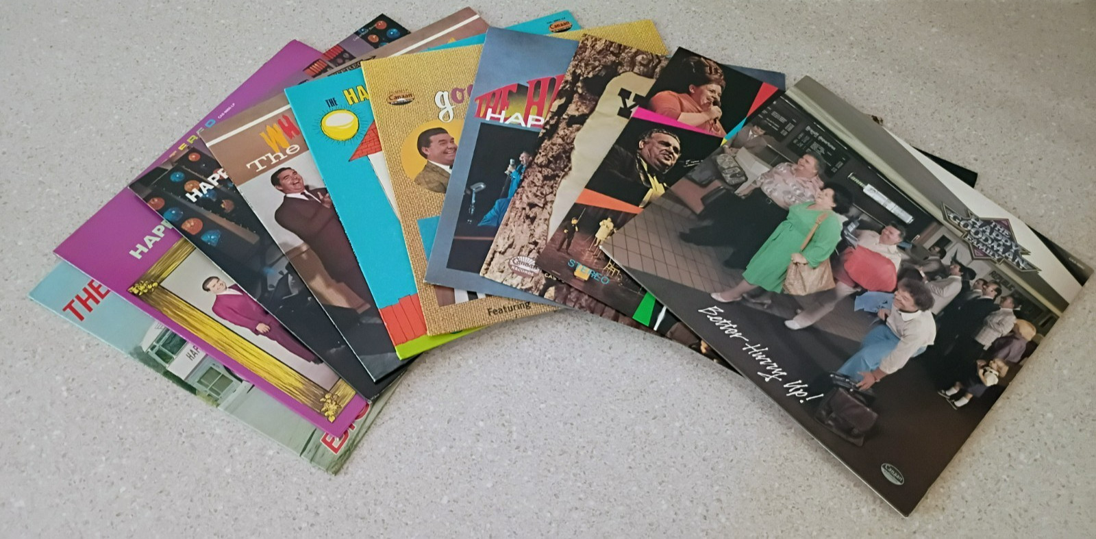 The Happy Goodman Family 10 Pc Vinyl Lot Better Hurry Up Good Times Wanted