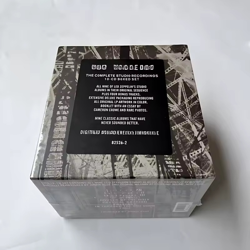 LED ZEPPELIN - COMPLETE STUDIO RECORDINGS 10 CD BOX SET REMASTERED - NEW SEALED