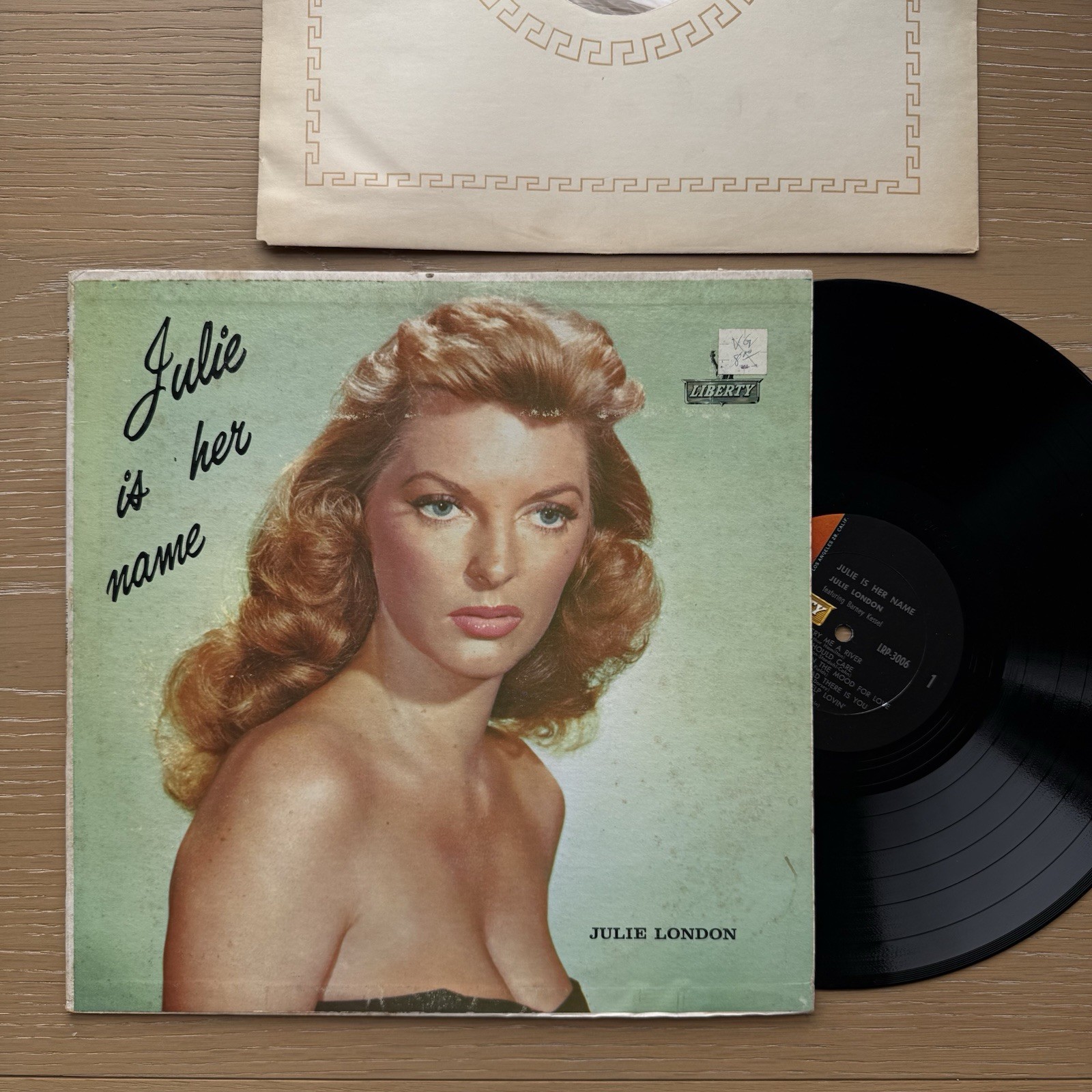 1956 Julie London Julie Is Her Name LP US Press Complete W/ Original Sleeve