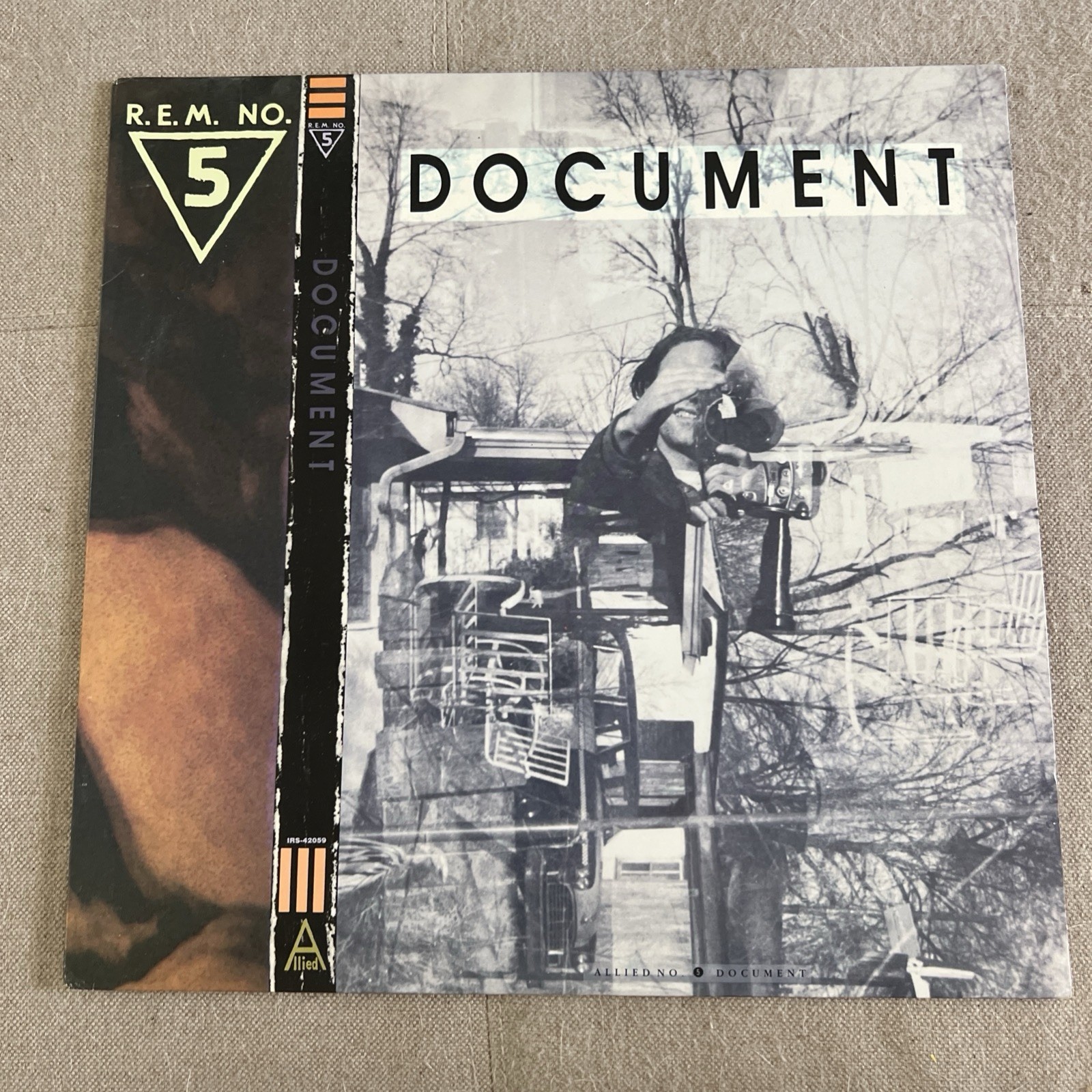 R.E.M. Document 1987 vinyl LP NM End of the World