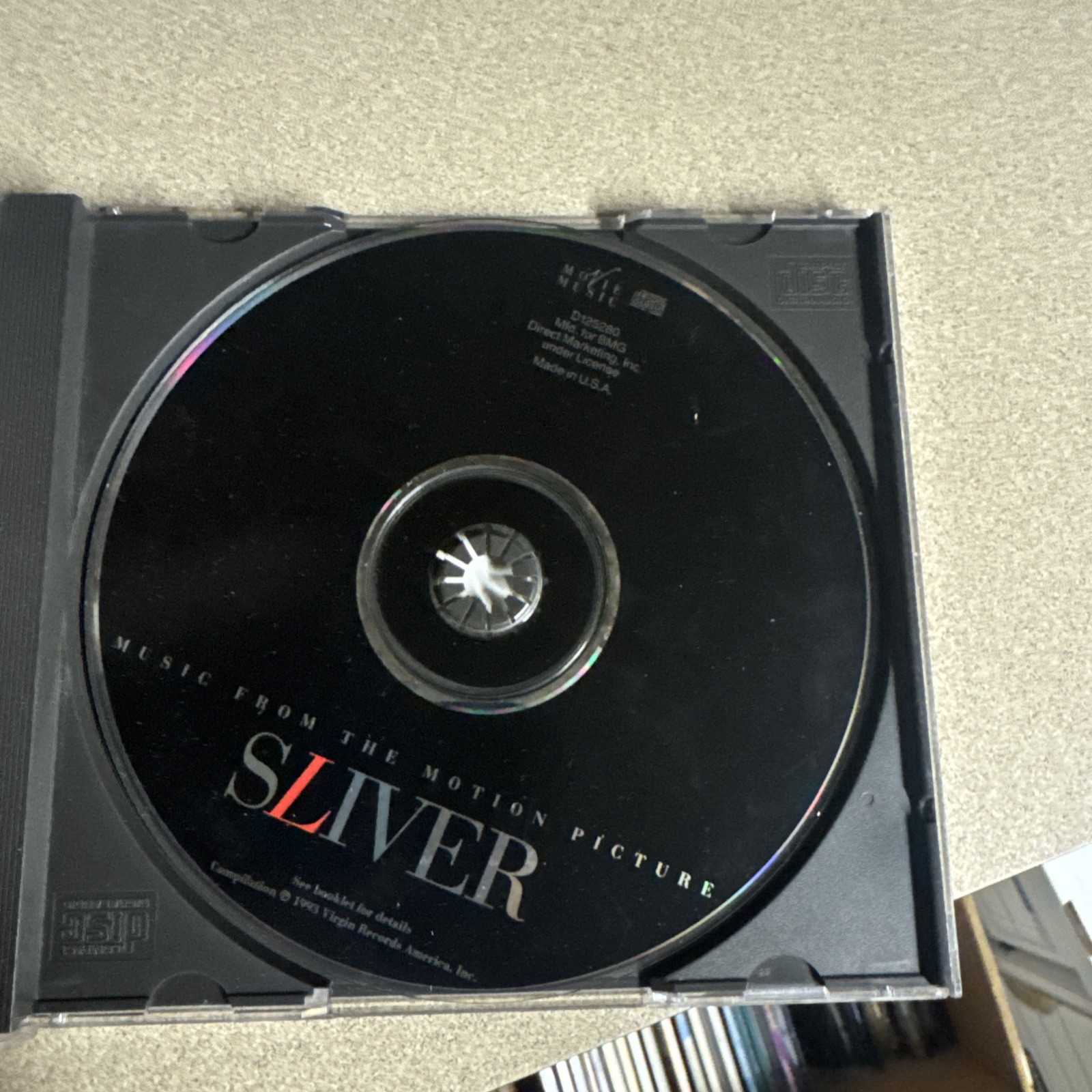 Sliver (Original Soundtrack) by Sliver (CD, 2005)