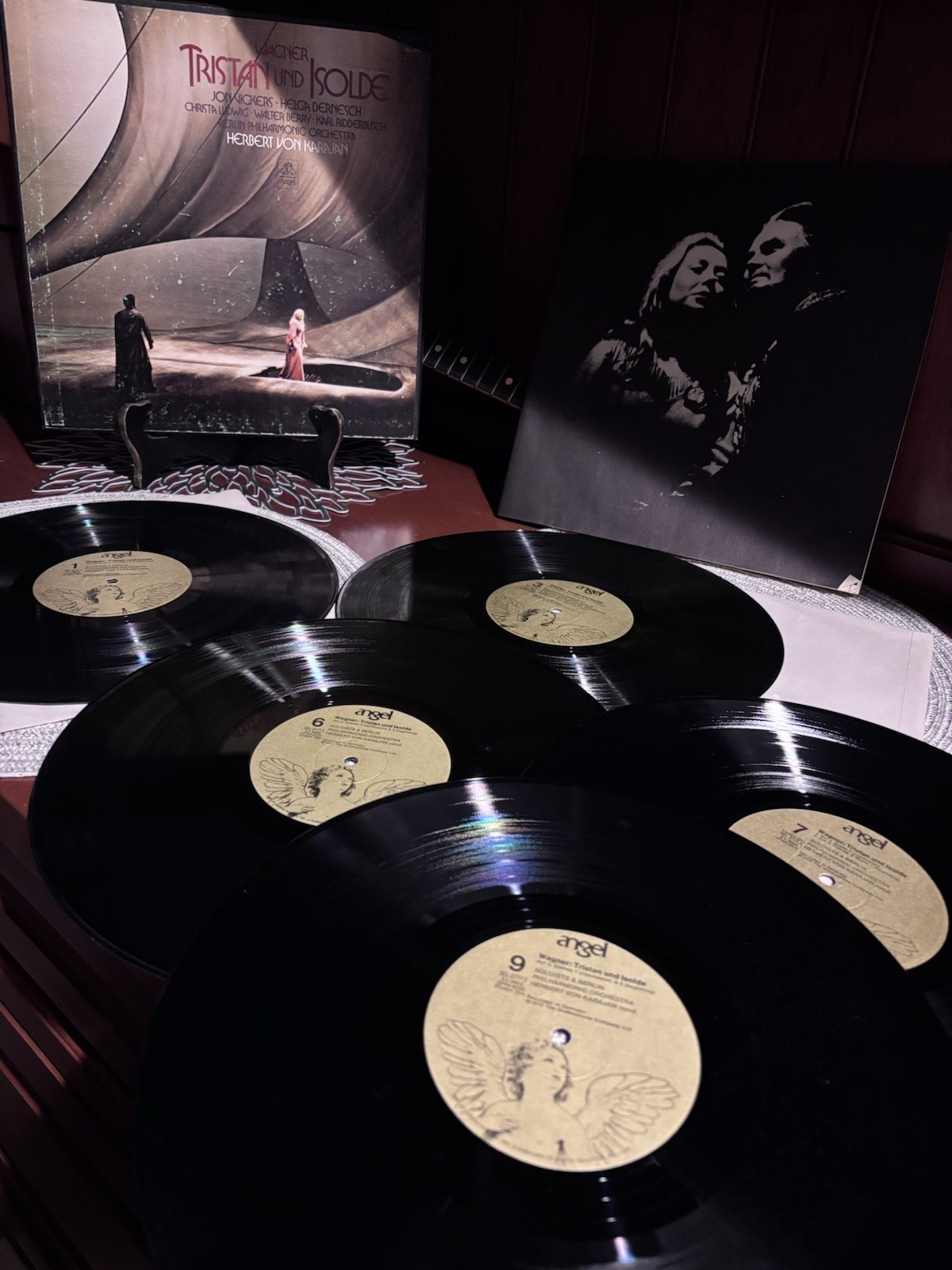 Vinyl LP Box Set Richard Wagner\'s Opera Tristan und Isolde Richard Wagner