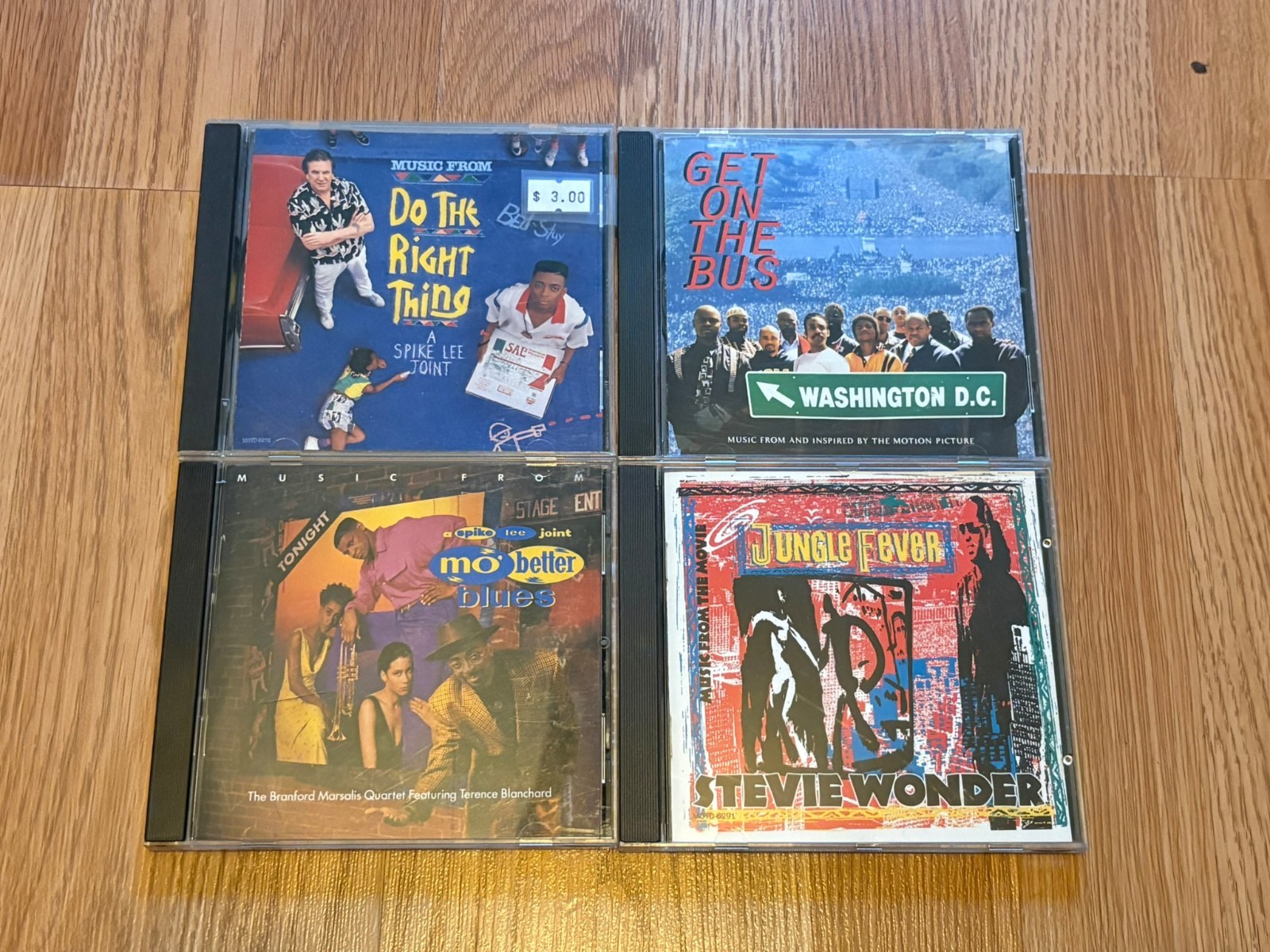Spike Lee 4-CD Soundtrack Collection - Do the Right Thing/Mo Better Blues/Jungle