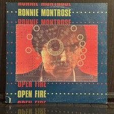 RONNIE MONTROSE Open Fire 1978 WB 1st Press BSK 3134 Edgar Winter Rock Guitar EX picture