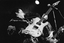 Joe Ely vocal guitar performs at the Paradiso on January 30th 1991- Old Photo 5 picture
