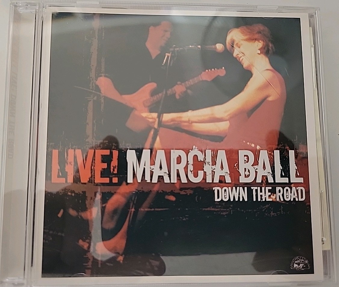 Live-Marcia Ball-Down The Road Cd. 2005 Alligator Records. Vg+.