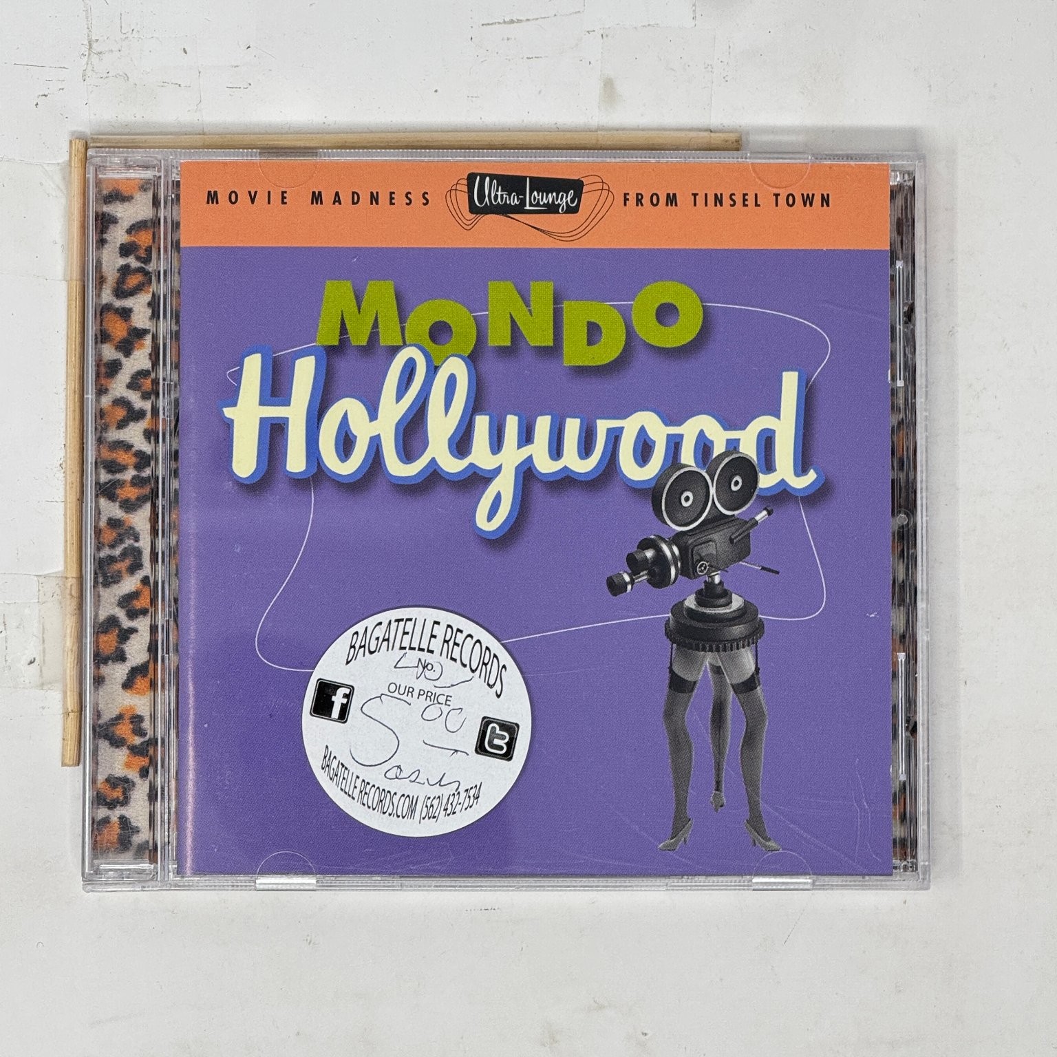 Various Artists – Mondo Hollywood CD 1997 Ultra-Lounge Soundtrack Capitol