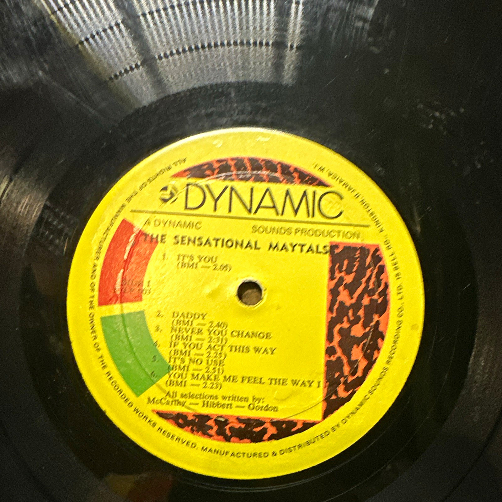 The Sensational Maytals The Sensational Maytals Dynamic 12