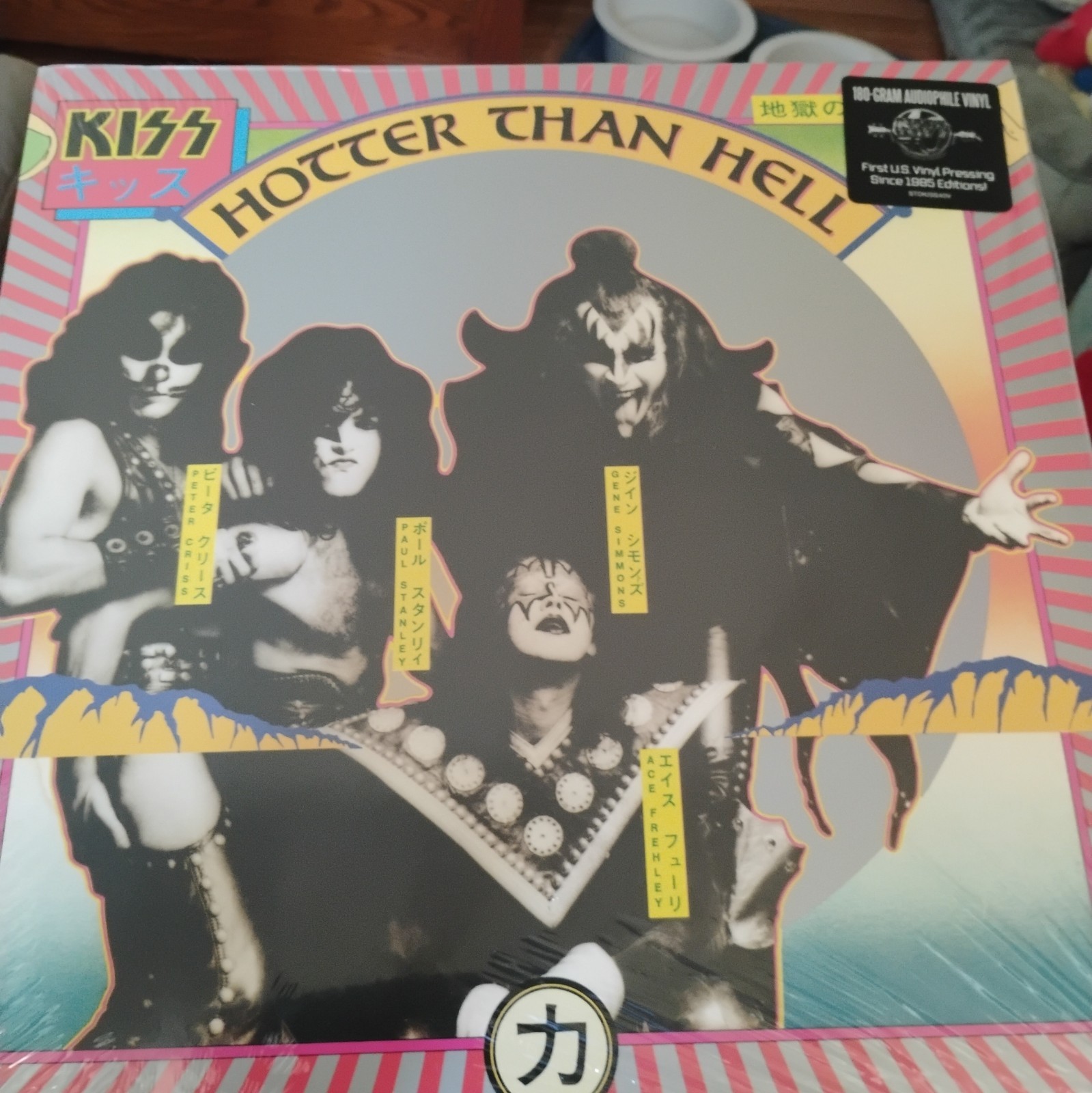 KISS HOTTER THAN HELL - 180-GRAM VINYL LP  \